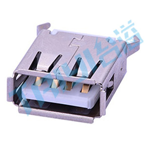 218&nbsp;USB2.0&nbsp;母座&nbsp;4Pin&nbsp;180°插件&nbsp;