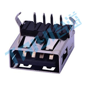 250&nbsp;USB2.0&nbsp;A型&nbsp;4觸點(diǎn)&nbsp;90°插件&nbsp;母