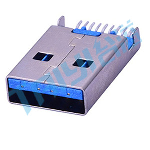 322&nbsp;USB&nbsp;A型&nbsp;9觸點(diǎn)&nbsp;臥貼&nbsp;公座&nbsp;(3