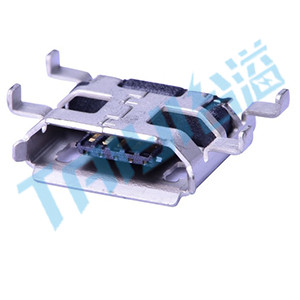 437&nbsp;Micro&nbsp;USB&nbsp;臥貼&nbsp;5觸點(diǎn)&nbsp;母座(