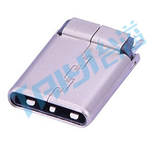 616&nbsp;USB3.1&nbsp;C型&nbsp;24觸點(diǎn)&nbsp;公座&nbsp;夾板